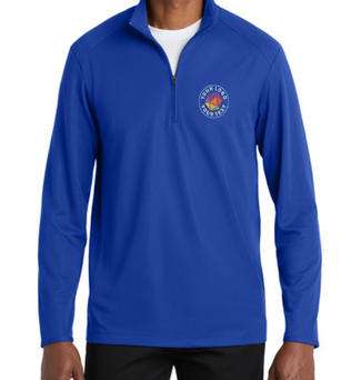 Port Authority® Custom Embroidered Pinpoint Mesh 1/2-Zip - K806