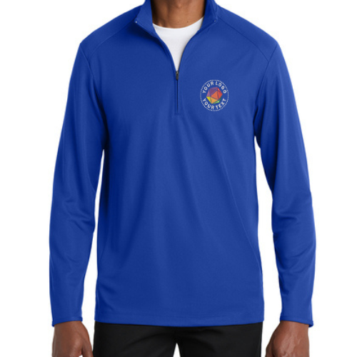 Port Authority® Custom Embroidered Pinpoint Mesh 1/2-Zip - K806