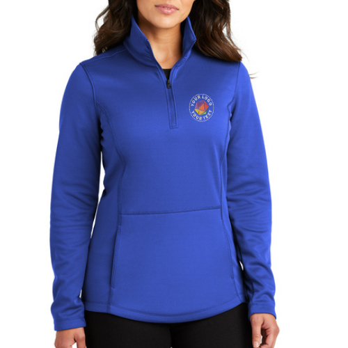Port Authority® Custom Embrodiered Women's Smooth Fleece 1/4-Zip  -  L804