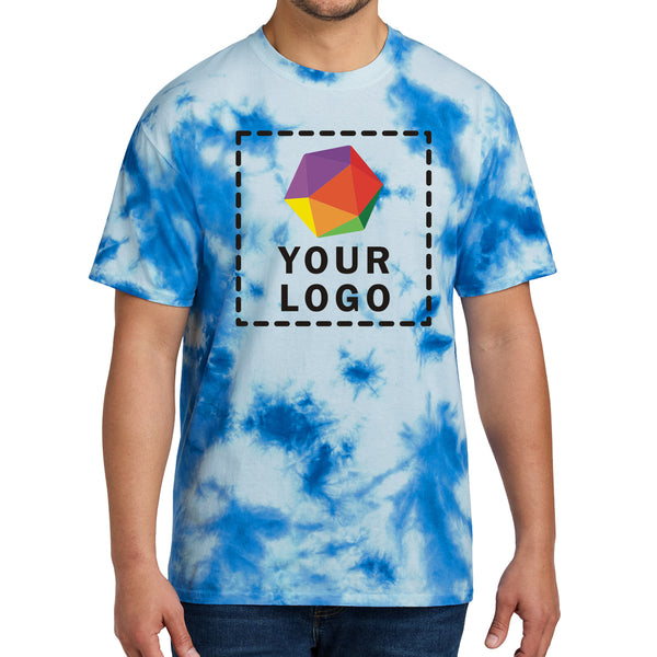 Port & Company® Custom Printed Crystal Tie-Dye Tee - PC145