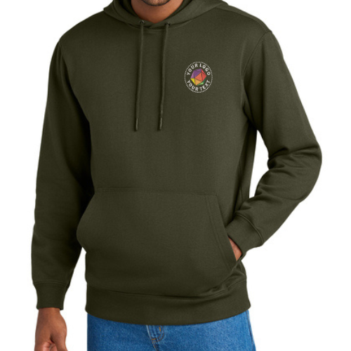 CornerStone® Custom Embrodiered Tough Fleece Pullover Hoodie  -  CSF630