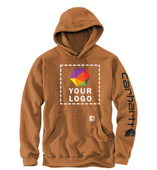 Carhartt® Midweight Hooded Logo Sweatshirt - CTK288