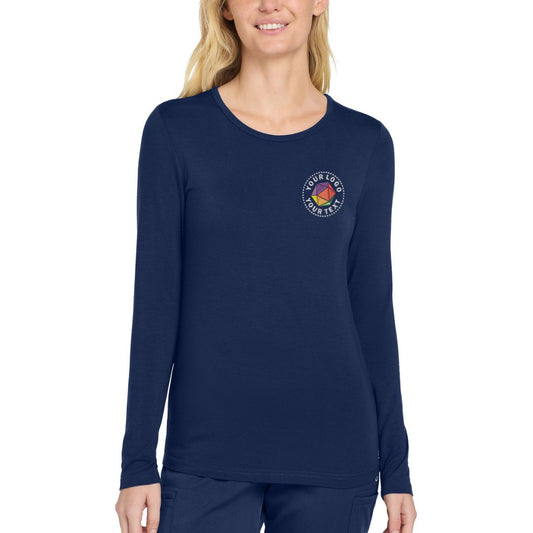 Wink® Women’s Custom Embroidered Long Sleeve Layer Tee - WW4029