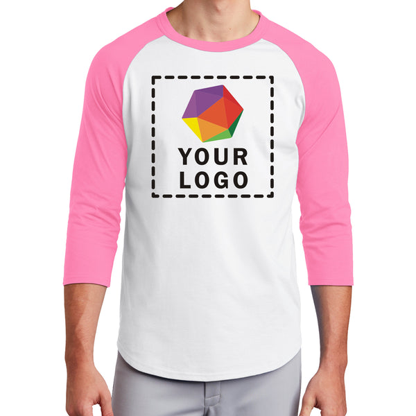Sport-Tek® Custom Printed Colorblock Raglan Jersey - T200