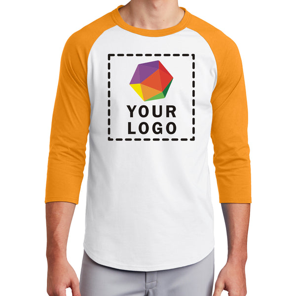 Sport-Tek® Custom Printed Colorblock Raglan Jersey - T200