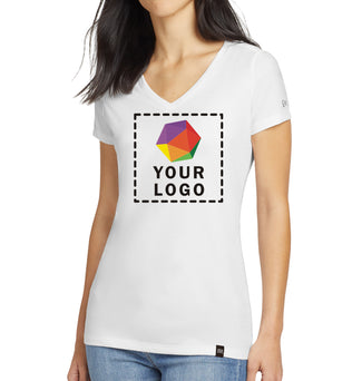 New Era® Women's Heritage Blend V-Neck Tee - LNEA101