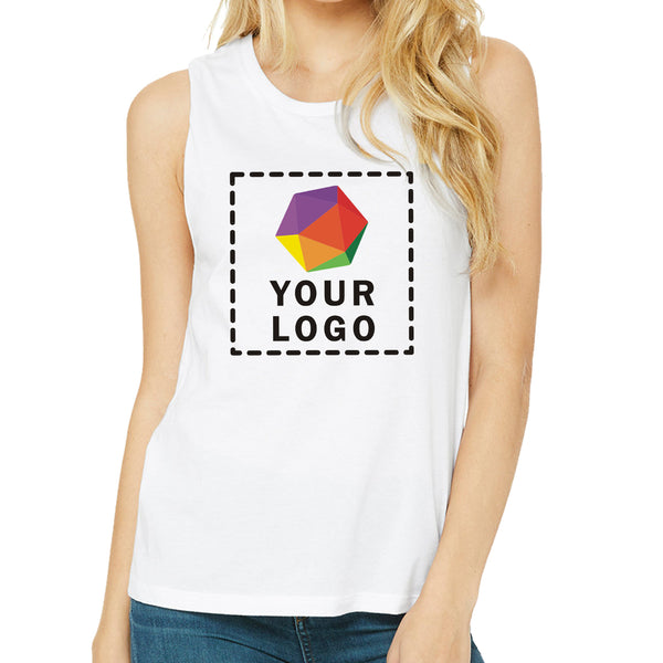 Bella + Canvas Custom Printed Ladies' Jersey Muscle Tank - b6003