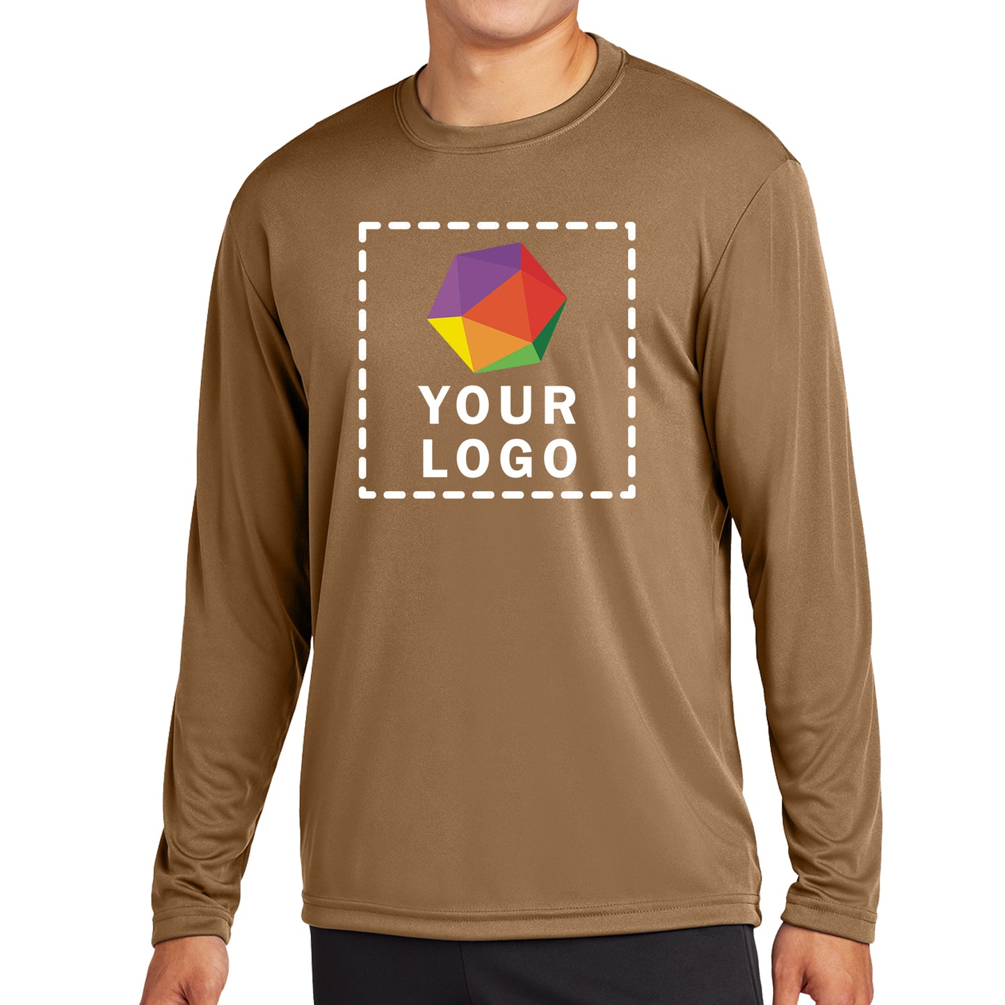 Sport-Tek® Custom Printed Long Sleeve PosiCharge® Competitor™ Tee - ST350LS