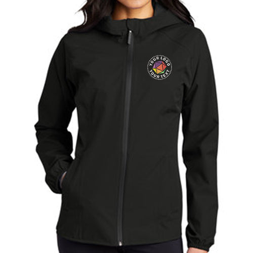 Port Authority® Women's Essential Rain Custom Embroidered Jacket - L407