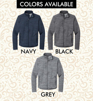 Port Authority® Custom Embroidered Digi Stripe Fleece Jacket - F231