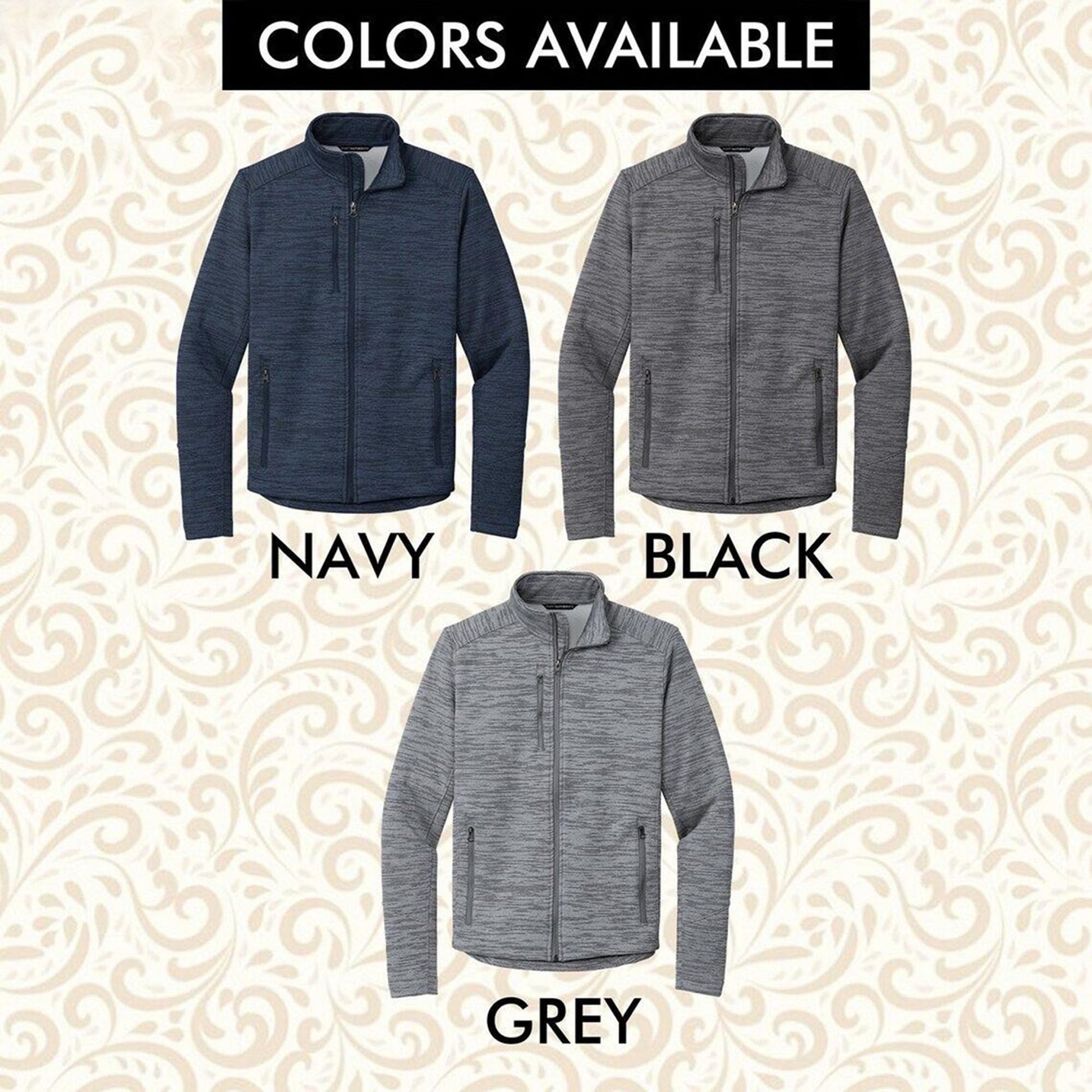 Port Authority® Custom Embroidered Digi Stripe Fleece Jacket - F231