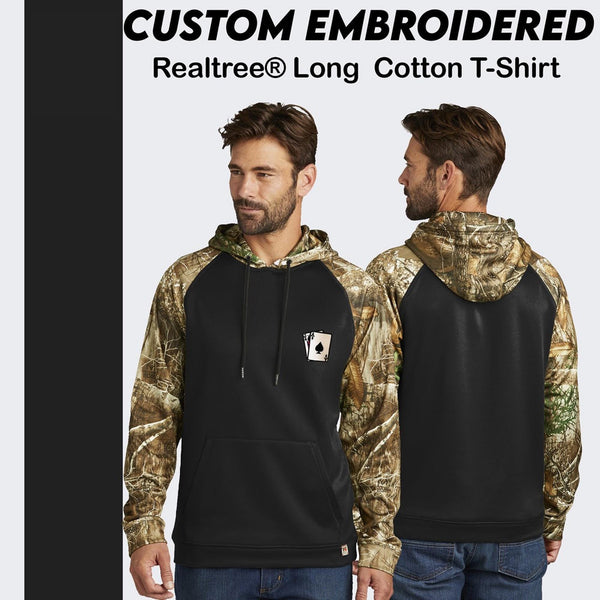 Russell Outdoors™ Realtree® Custom Embroidered Performance Colorblock Pullover Hoodie - RU451