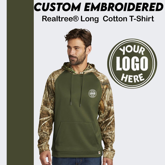 Russell Outdoors™ Realtree® Custom Embroidered Performance Colorblock Pullover Hoodie - RU451