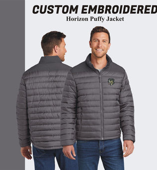 Port Authority® Custom Embroidered Horizon Puffy Jacket - J364