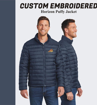 Port Authority® Custom Embroidered Horizon Puffy Jacket - J364