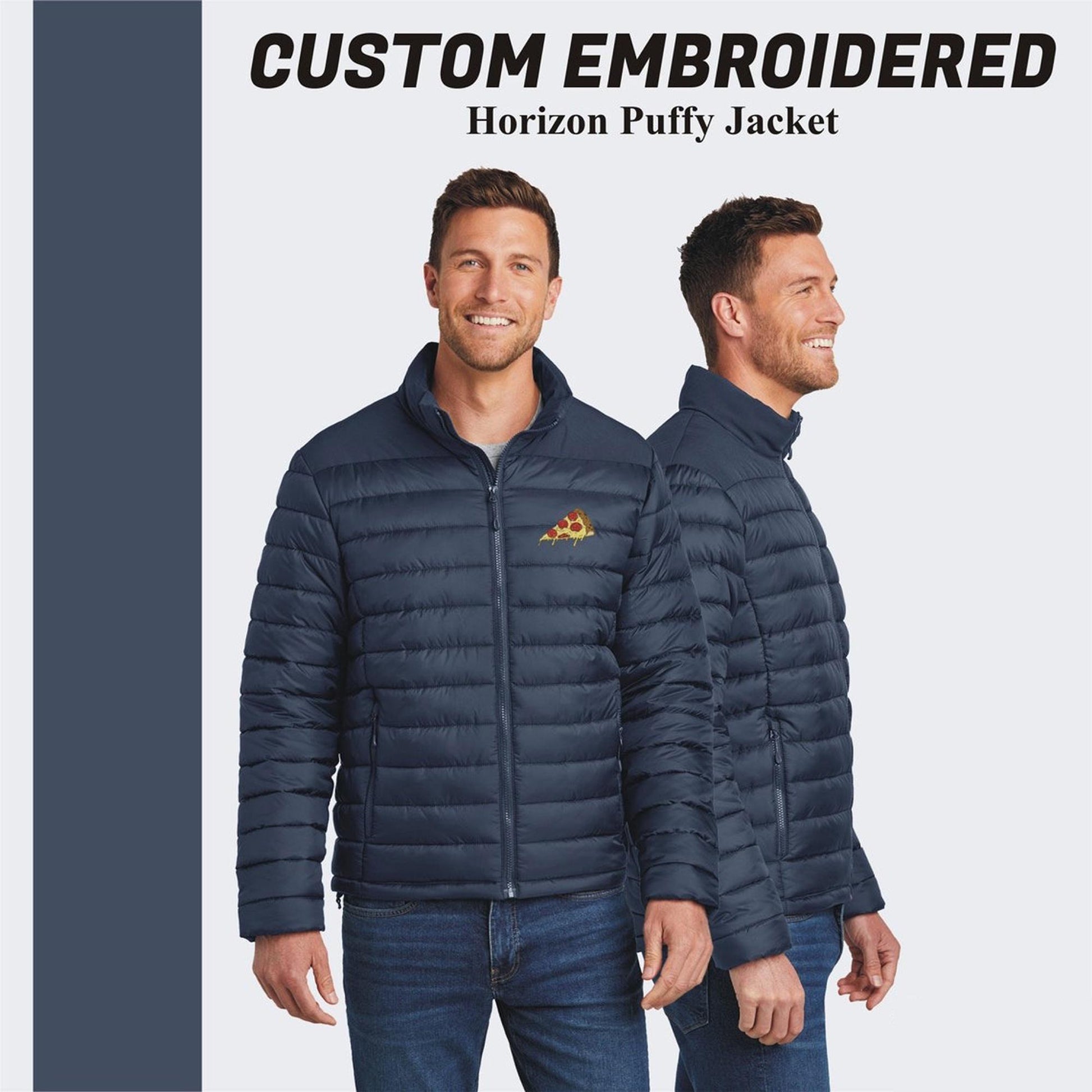 Port Authority® Custom Embroidered Horizon Puffy Jacket - J364