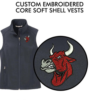 Port Authority® Custom Embroidered Women's Core Soft Shell Vest - L325