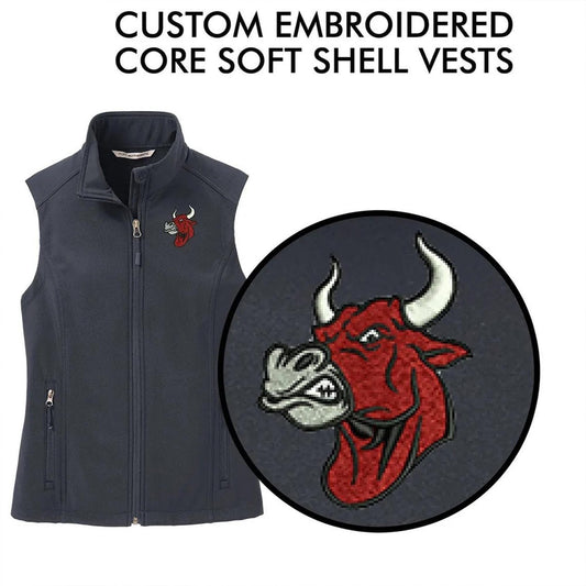 Port Authority® Custom Embroidered Women's Core Soft Shell Vest - L325
