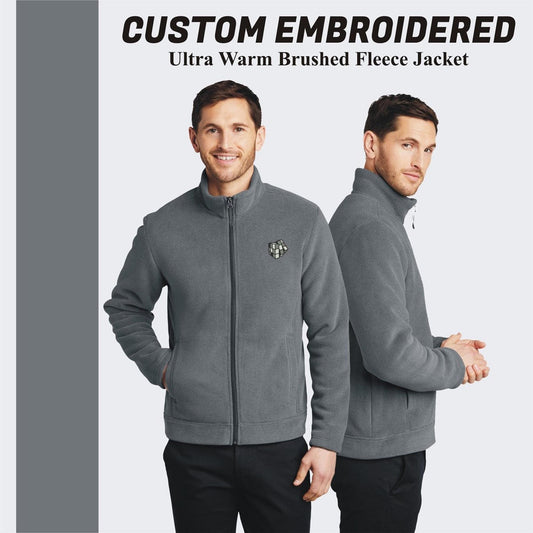 Port Authority® Custom Embroidered Ultra Warm Brushed Fleece Jacket - F211