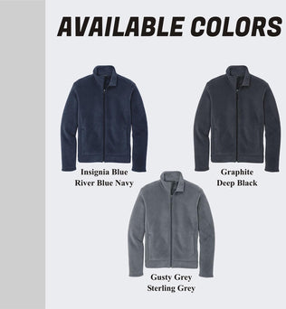 Port Authority® Custom Embroidered Ultra Warm Brushed Fleece Jacket - F211