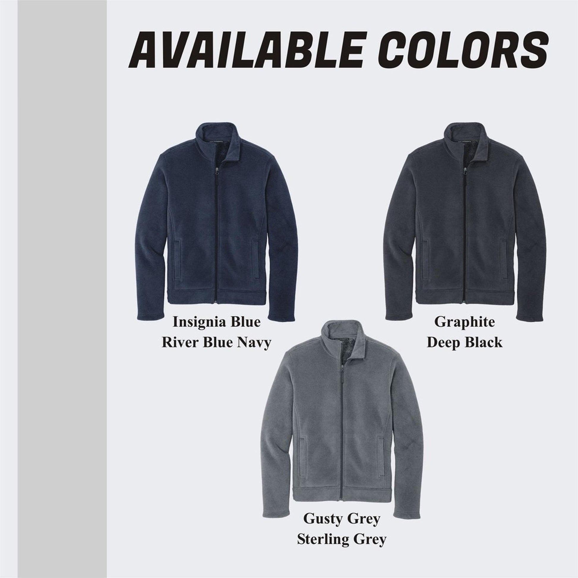 Port Authority® Custom Embroidered Ultra Warm Brushed Fleece Jacket - F211