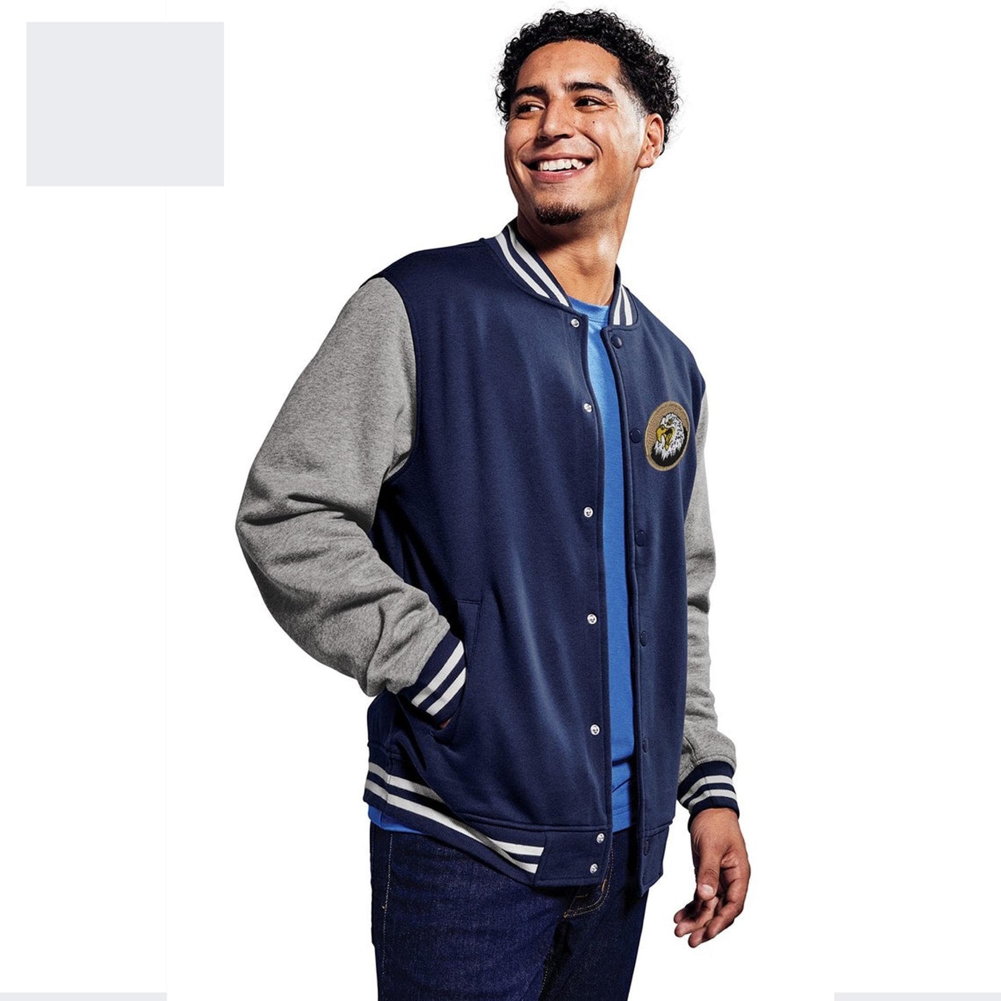 Sport-Tek® Custom Embroidered Fleece Letterman Jacket - ST270