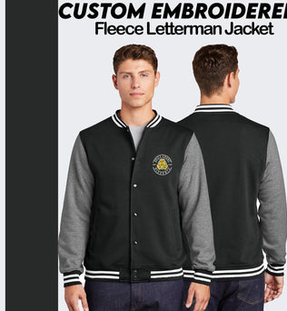 Sport-Tek® Custom Embroidered Fleece Letterman Jacket - ST270