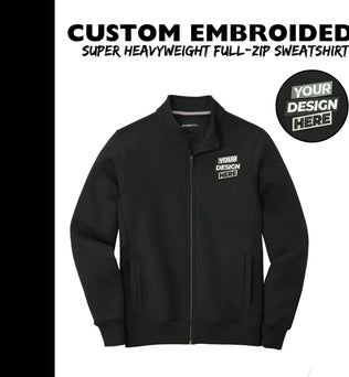 Sport-Tek ® Custom Embrodiered Super Heavyweight Full-Zip Sweatshirt - ST284