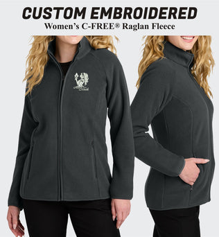 Port Authority® Custom Embroidered Women’s C-FREE® Raglan Fleece - L700