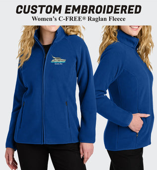Port Authority® Custom Embroidered Women’s C-FREE® Raglan Fleece - L700