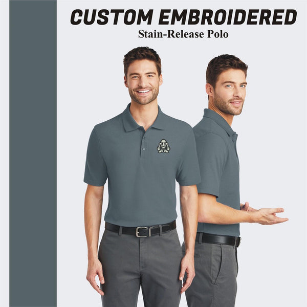 Port Authority® Stain-Release Custom Embroidered Polo - K510