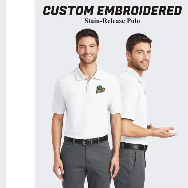Port Authority® Stain-Release Custom Embroidered Polo - K510