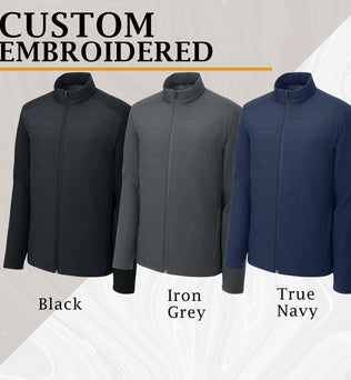 Sport-Tek® Custom Embroidered Teknical Hybrid Jacket - ST940