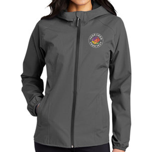 Port Authority® Women's Essential Rain Custom Embroidered Jacket - L407